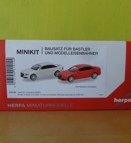 Herpa H0 14144 Minikit Audi A4 2007