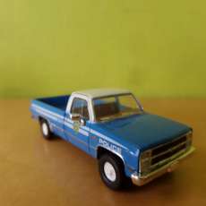Brekina H0 19654 Chevrolet C 20 NYPD
