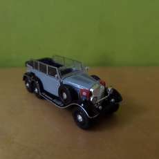 Brekina H0 21080 Mercedes G4 grijs