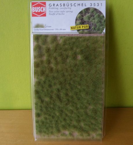 NIEUW ! Busch 3531  Gras pollen  "voorjaar  4mm "