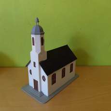 Piko H0 Witte kerk