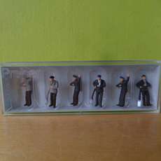 Preiser H0 14014 Stoomloc personeel