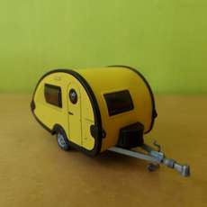 Wiking H0 09236 Caravan T@B