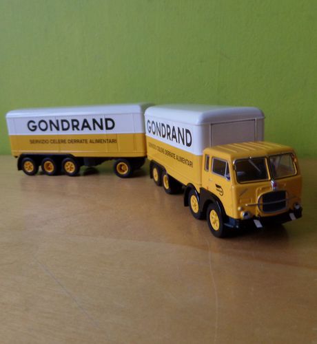 Brekina H0 58436 Fiat 690 Millepiedi "Gondrand"