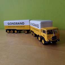 Brekina H0 58436 Fiat 690 Millepiedi "Gondrand"