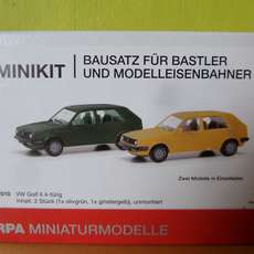 Herpa H0 12195 Minikit VW  Golf 2 4 deurs