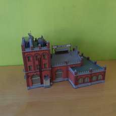 Kibri H0 Fabrieks Brouwerij gebouw