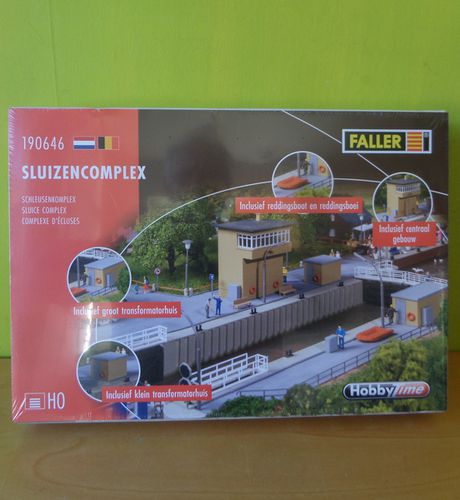 Faller H0 190646 Groot Sluizen complex