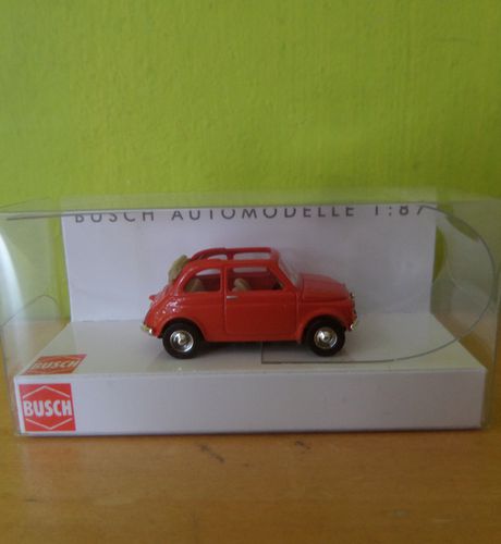 Busch H0 48782 Fiat 500 Cabrio