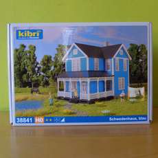 Kibri H0 38841 Zweedse woning blauw