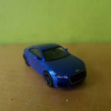 Herpa H0 38355  Audi TT coupe blauw