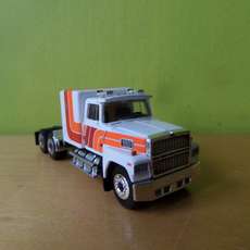 Brekina H0 85876 Ford LTL 9000  wit/ oranje