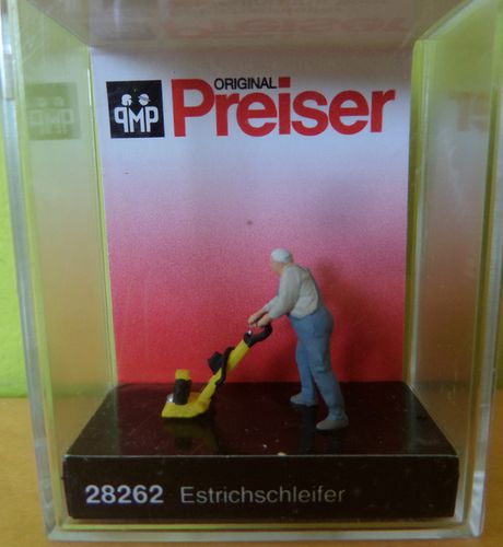 NIEUW ! Preiser H0 28262 Vloeren slijper