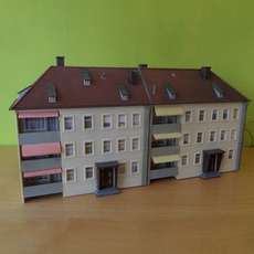 Pola H0  Flat woningen met appartementen