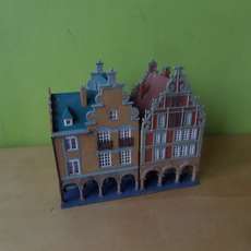 Kibri N Dubbele Galerij woningen