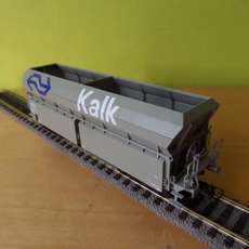 Roco H0 47407 NS Kalk wagon Zelflosser
