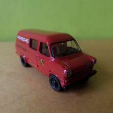 Brekina H0 34164 Ford Transit "Porsche"