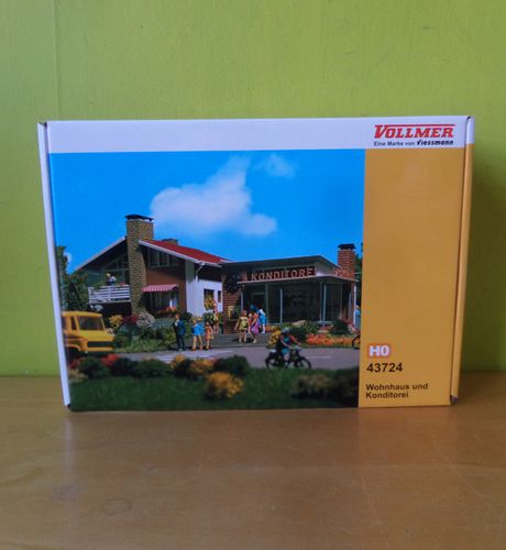 Vollmer H0 43724 Woonhuis met konditorei