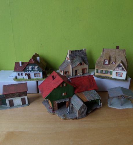 Faller H0 Budget set boerenland huizen