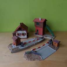 Faller H0 Budget set "Spoorovergang"