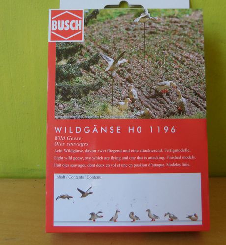 Busch H0 1196 Wilde Ganzen