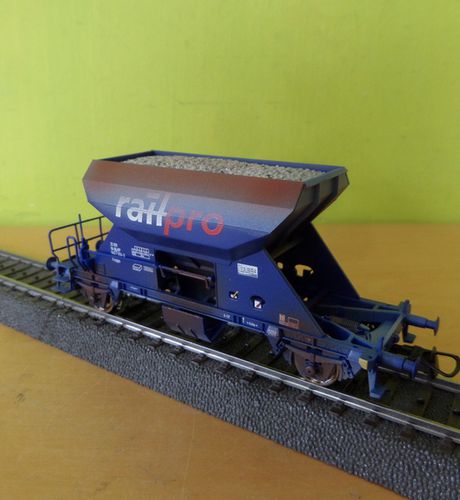Roco H0 75964 Railpro grindwagen " vervuild "