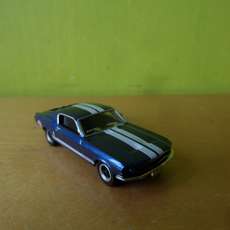 Brekina H0 19618 Ford Mustang Blauw