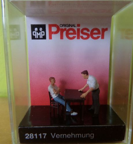 Preiser H0 28117 Ondervraging