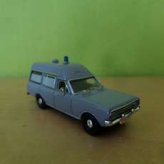 Brekina H0 20671 Opel rekord C KTW grijs