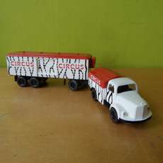 Wiking H0 49204 MB L 3500 Circus wagen