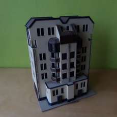 Vollmer H0 Moderne Stadsflat