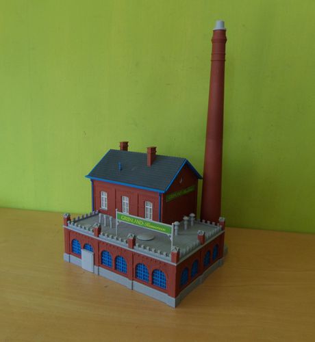 Kibri H0 Fabriek "Grunland Konserven"