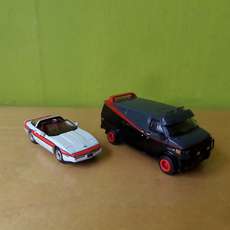 Brekina H0 90501 Set Vendura + Corvette