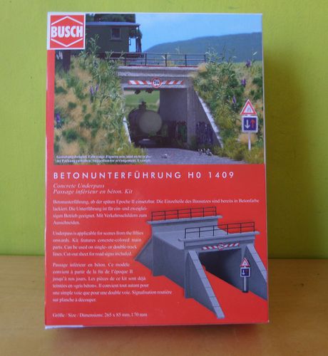 Busch H0 1409 Beton viaduct