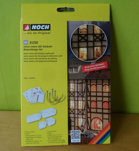 Noch H0 51250 Led gebouw verlichting set