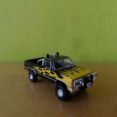 Brekina H0 19693 Chevrolet C 10 "Flames"
