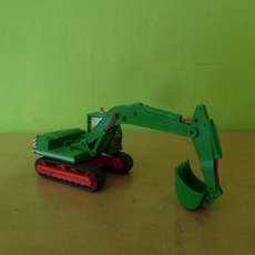 Wiking H0 6600125 Bagger voertuig