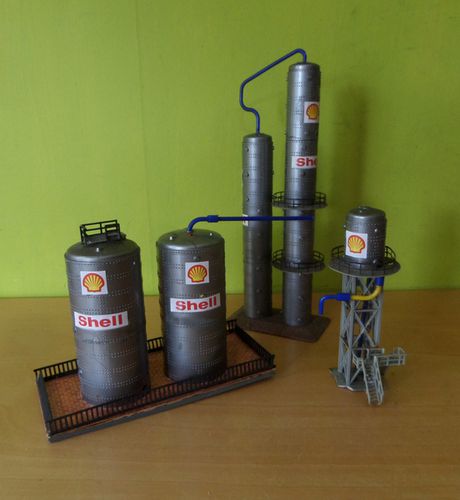Vollmer H0 Shell hydreer tanks