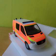 Busch H0 53468 MB Sprinter brandweer