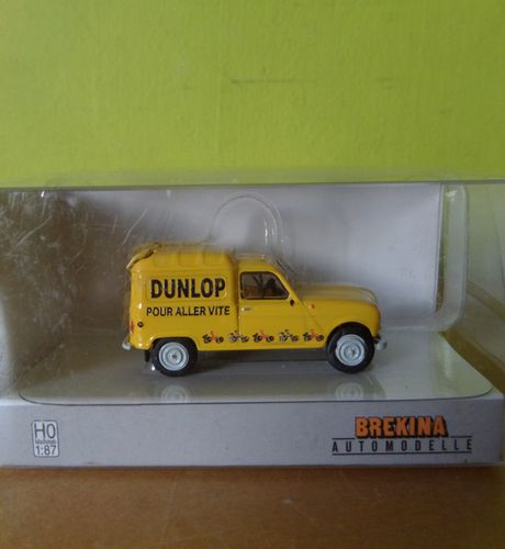 Brekina H0 14761 Renault 4  Dunlop