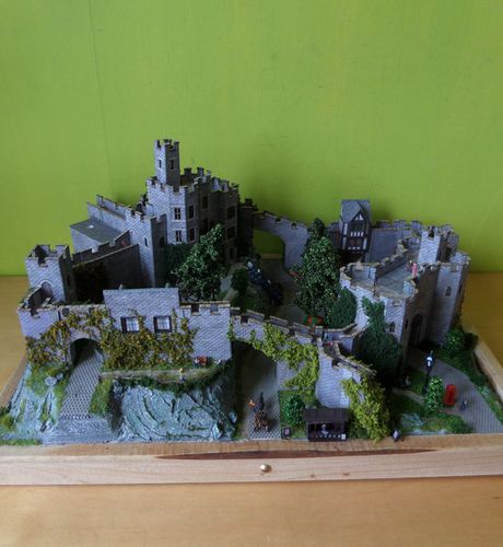 Diorama  "Middelleeuws kasteel "