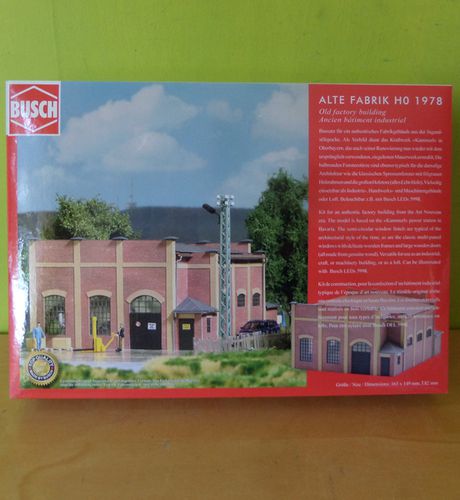 NIEUW ! Busch H0 1978 Oude Fabriek
