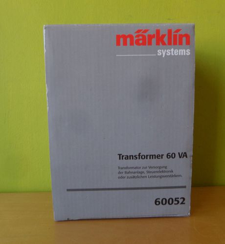 Märklin 60052 Transformator 60 VA
