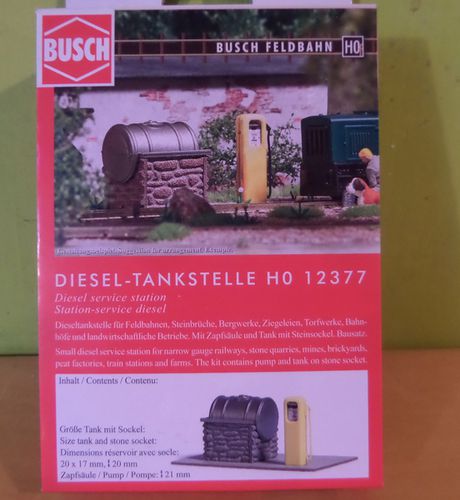 Busch H0 12377 Diesel tank