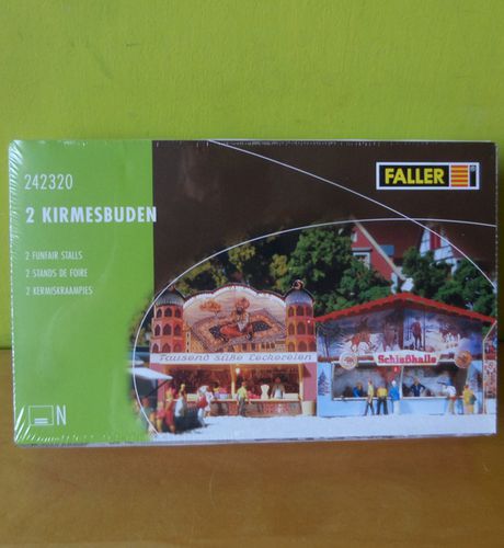 Faller N 242320  2 Kermis kramen