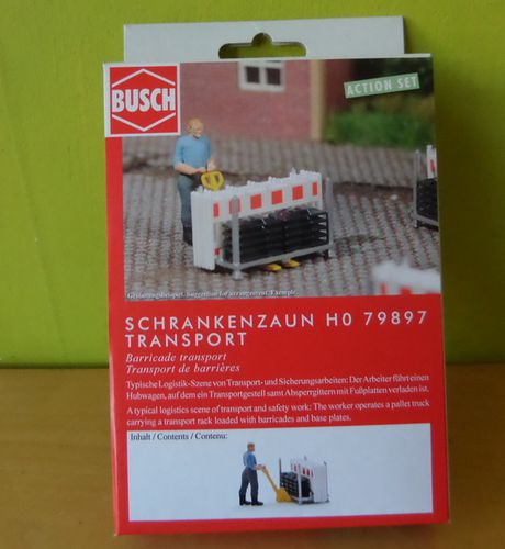 Busch H0 79897  Dranghekken verslepen
