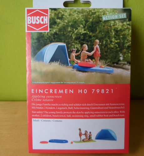 Busch H0 79821 Even insmeren tegen de zon
