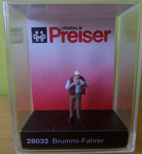 Preiser H0 28032 Vrachtwagen chauffeur
