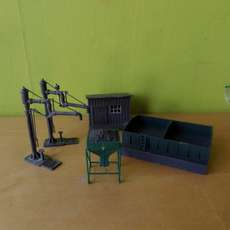 Faller H0 Baan attributen setje met waterkranen