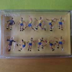 Preiser H0 75 Voetballers Zweden